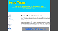 Desktop Screenshot of porno-france.org